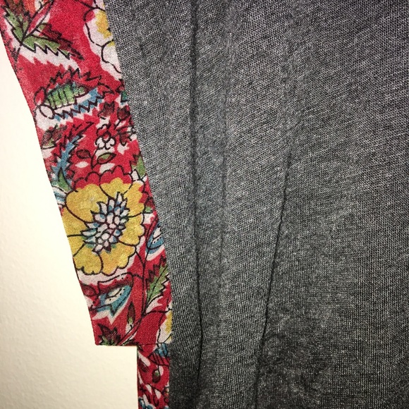 Anthropologie Tiny Floral Print Cap Sleeve Top - Picture 5 of 16